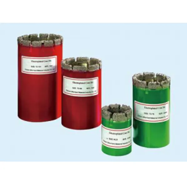 Punta diamantata elettrodeposta