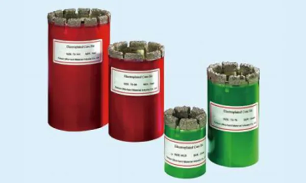 Punta diamantata elettrodeposta